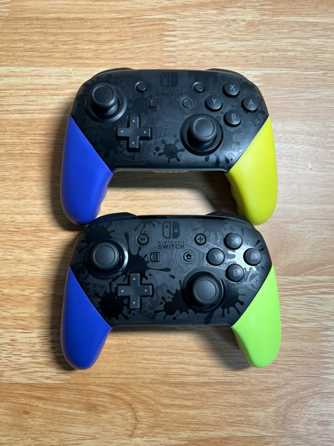 スプラ3プロコンはブルー＆イエローの特別なデザイン！スプラ2プロコンとも比べてみた | ゲーマー情報.net