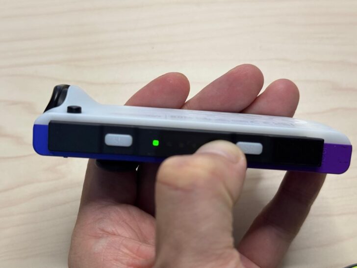 プレイヤーランプが光り、スイッチ2に自動接続